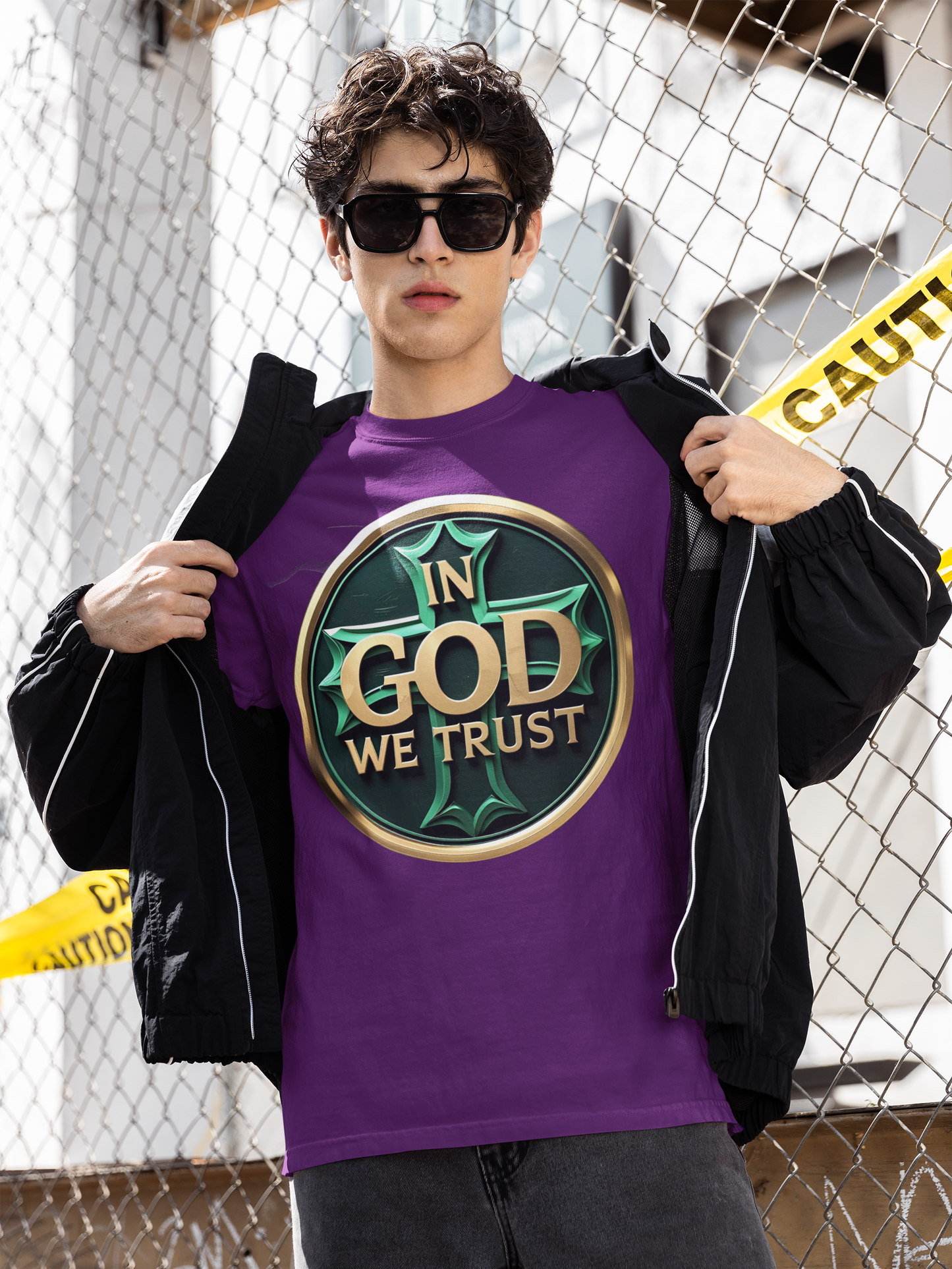 Bold Faith – In God We Trust Men's Tee
