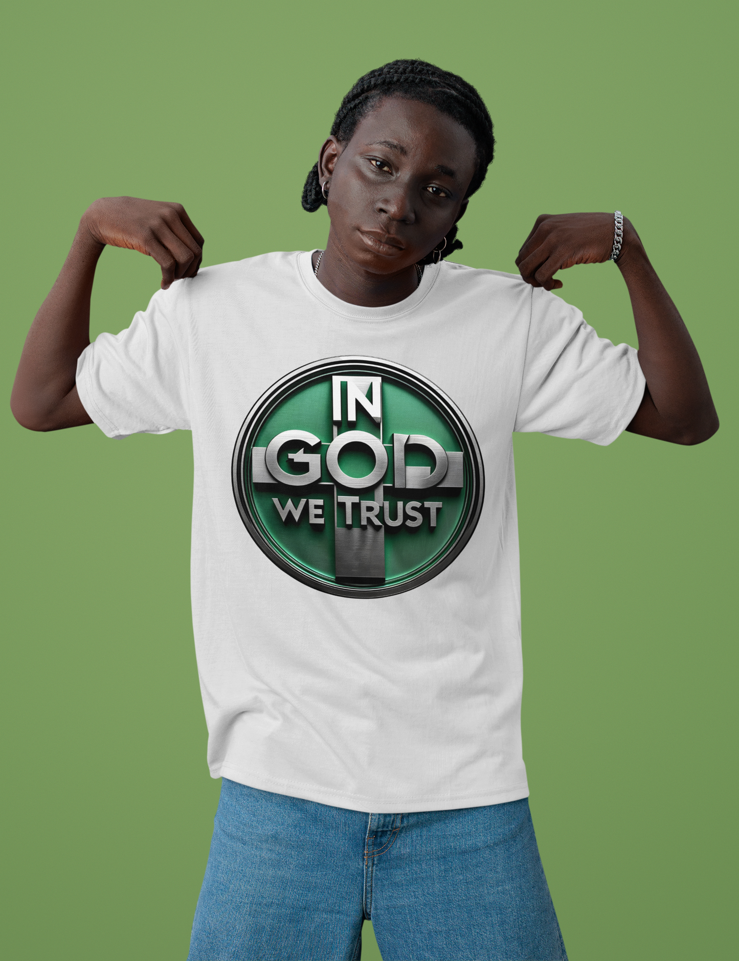 In God We Trust Men’s Christian Tee | Bold Faith Apparel