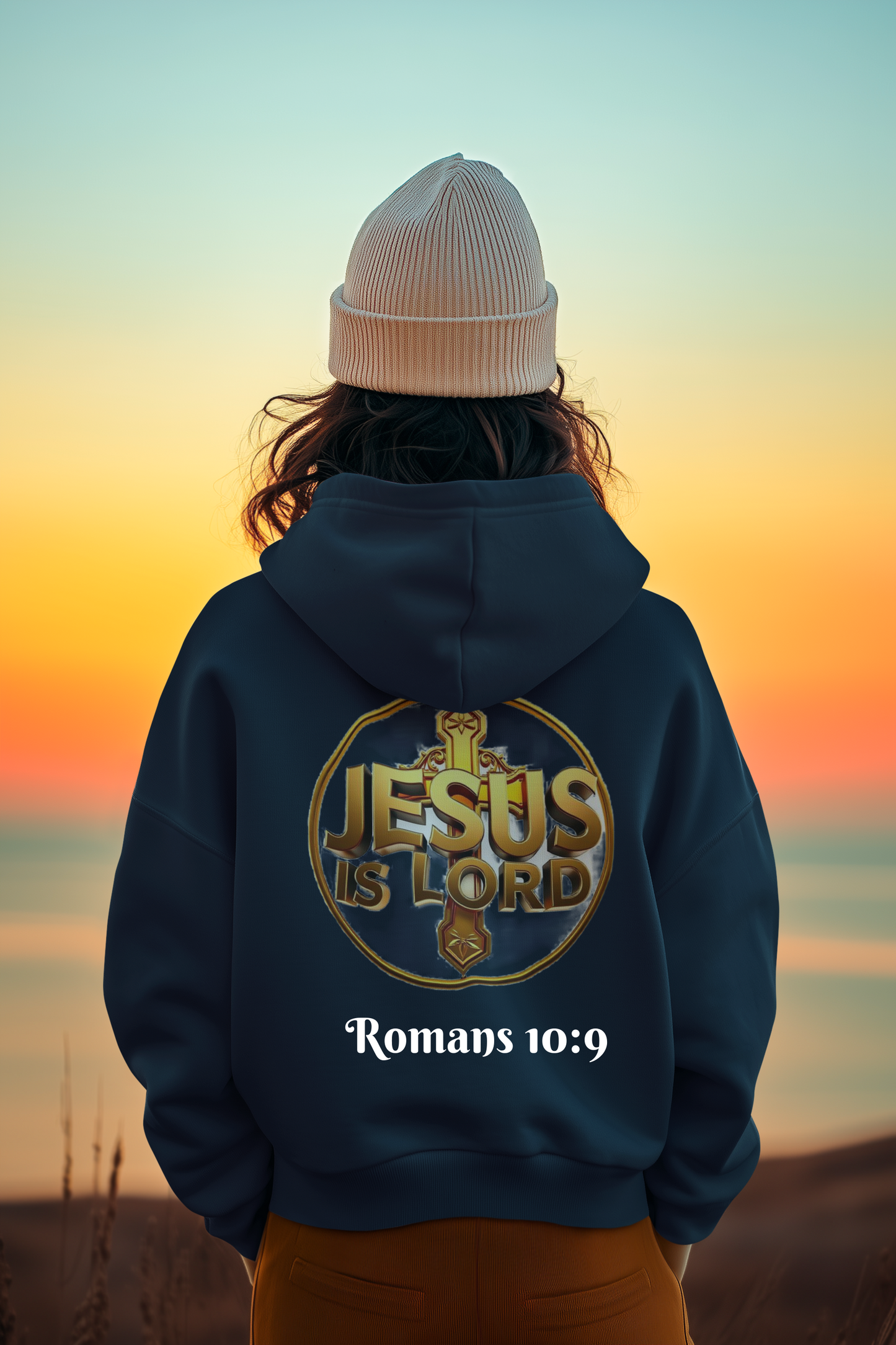 Jesus Is Lord Statement Hoodie – Faith-Inspired Streetwear