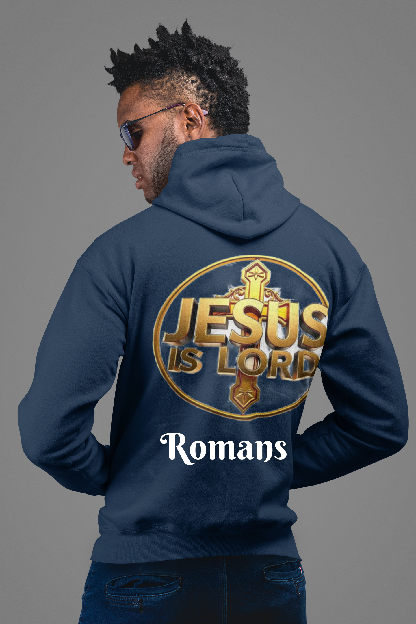 Bold Faith Men’s Hoodie – Proclaim Jesus Is Lord with Style