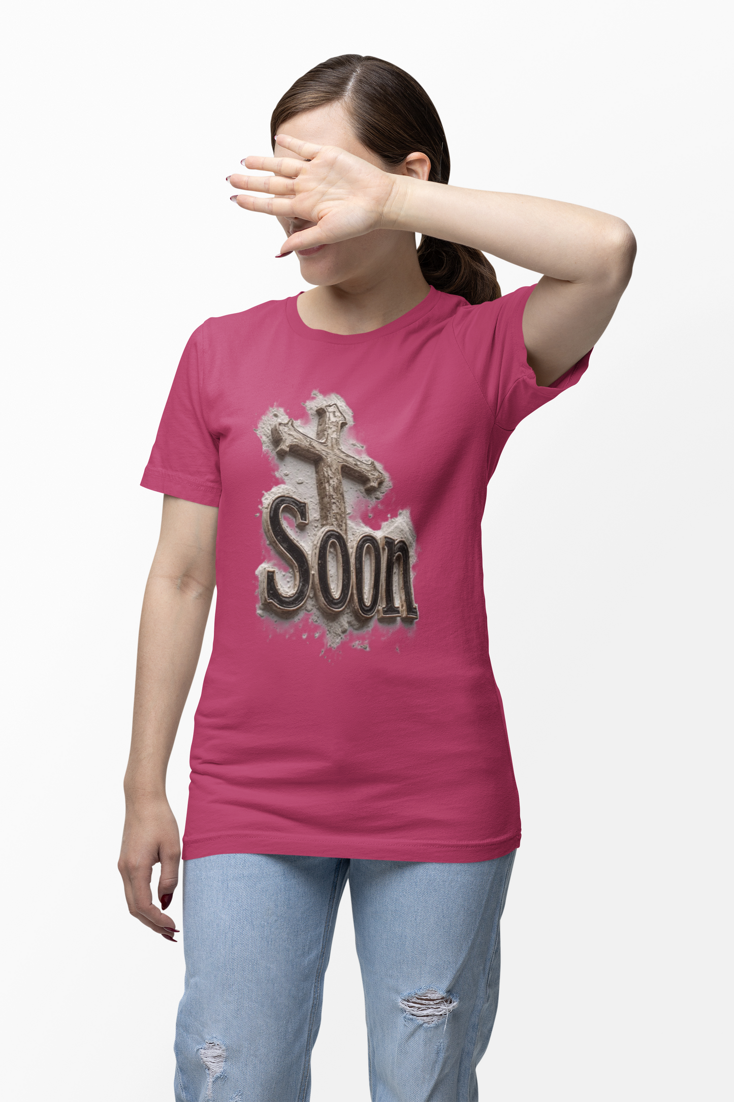 Christian Women’s Favorite Tee – Soon Cross Shirt