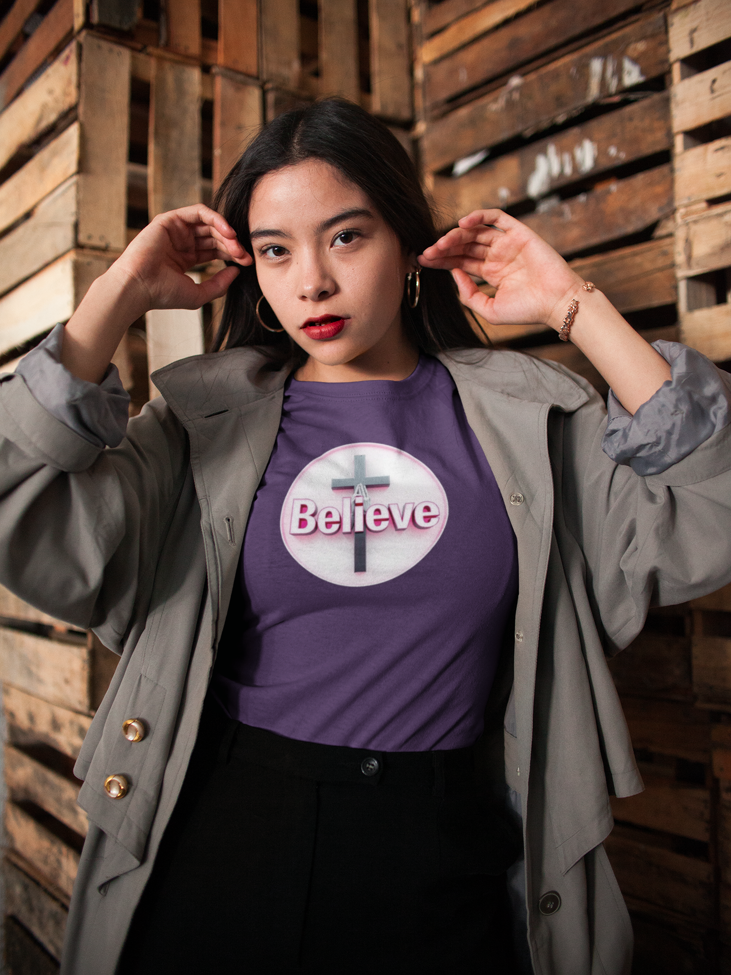 Believe | Women’s Christian T-Shirt with John 11:40