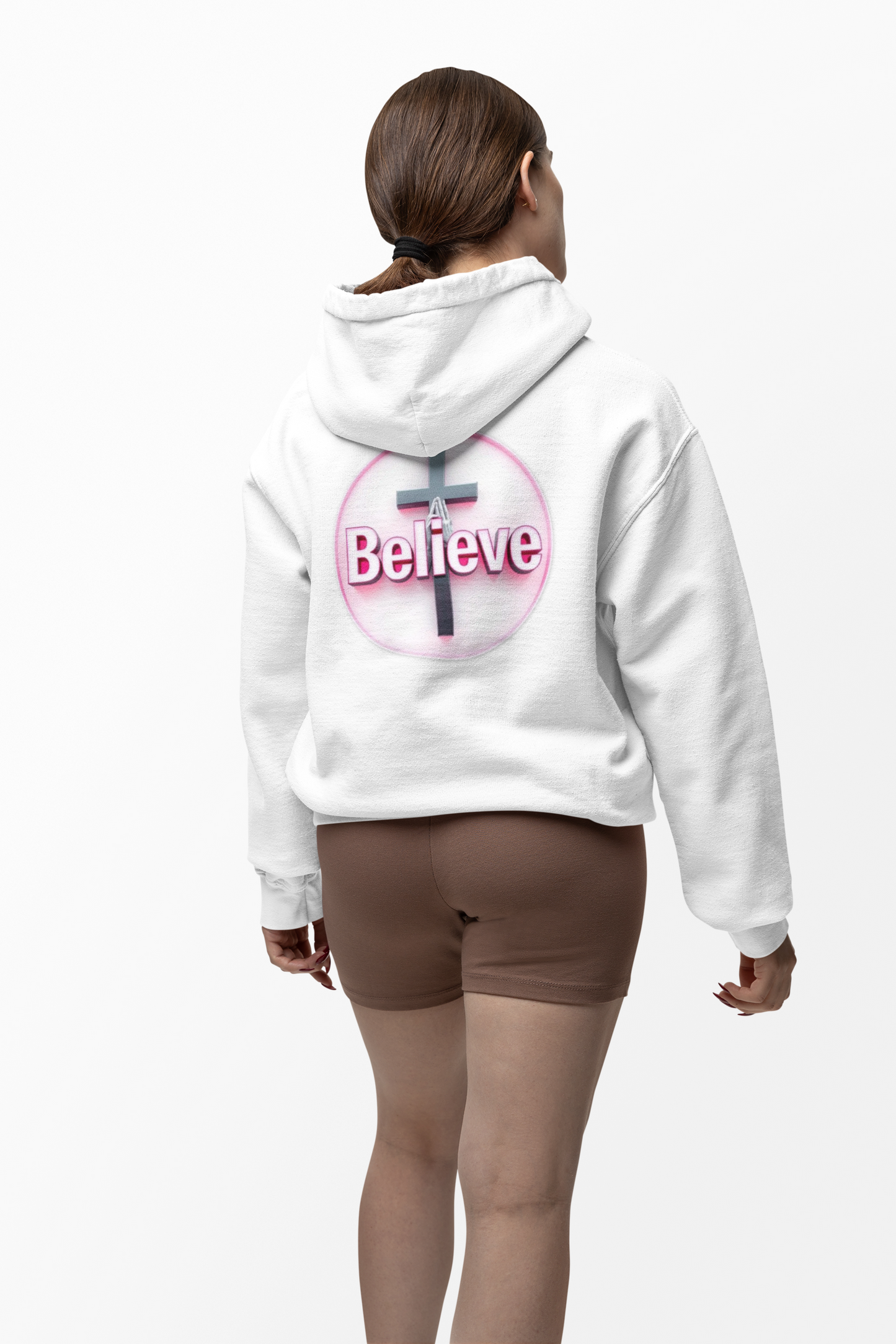Believe | Women’s Christian Hoodie with John 11:40