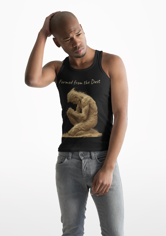 Formed from the Dust (Light Lettering) | Men’s Christian Tank Top