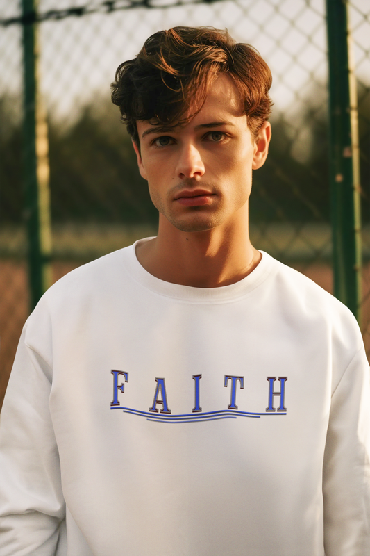 FAITH & Strength – Men’s Scripture Sweatshirt