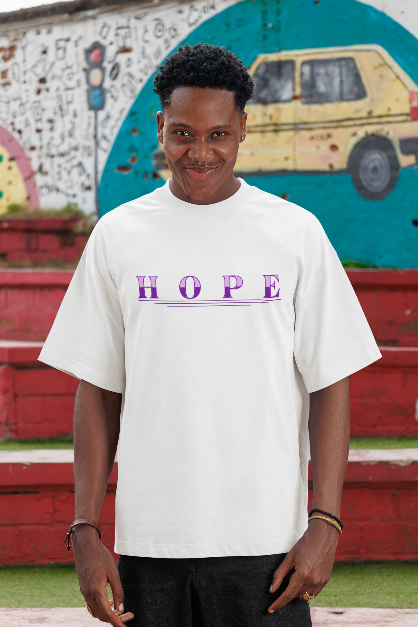 Men’s “Hope” Tee – Bold Scripture Design | Isaiah 40:31