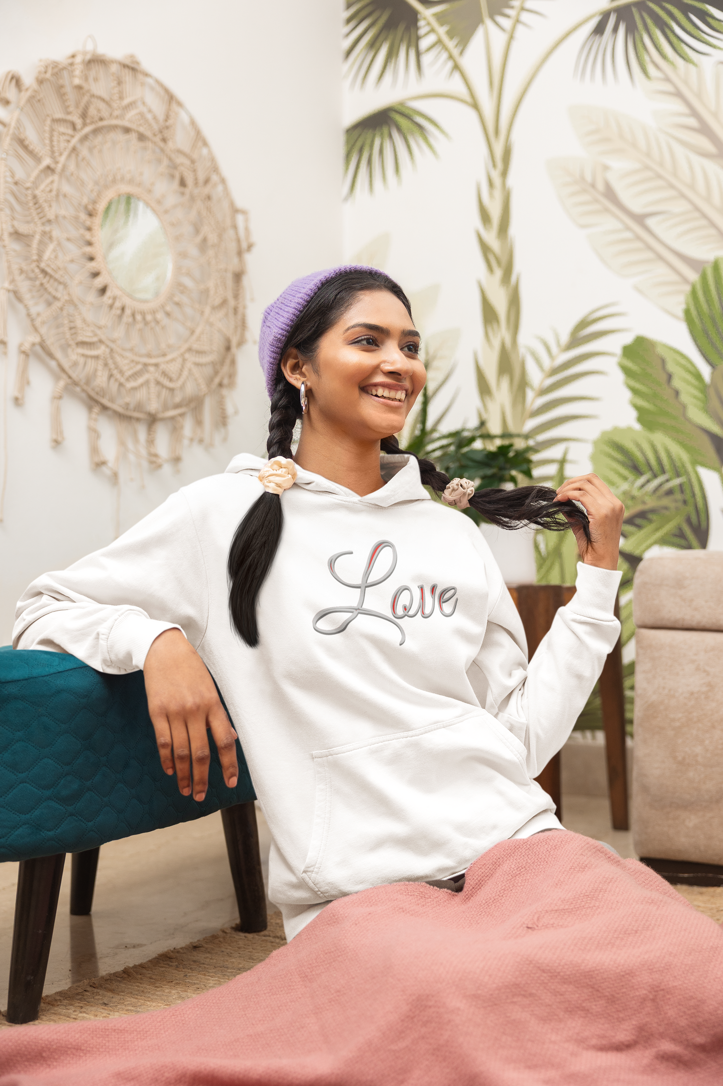 Put On Love Women’s Hoodie – Faith in Every Layer