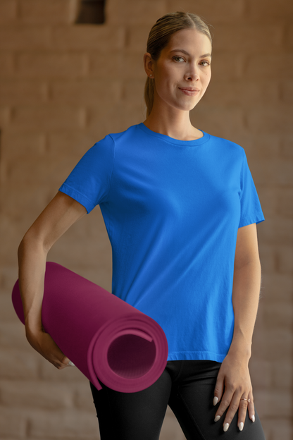 Rooted Grace – Women’s Classic Plain T-Shirt (Light Logo)