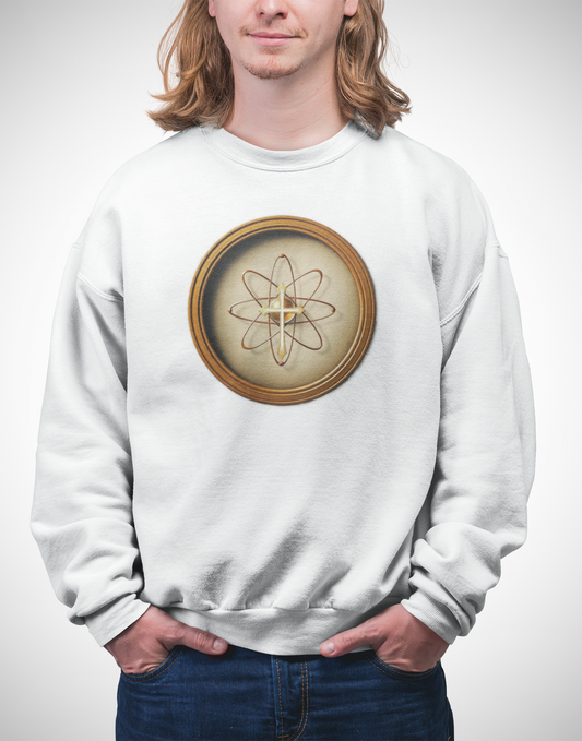 Held Together – Science of Scripture Men’s Sweatshirt (Black Lettering)