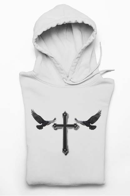 Guided by Grace – Cross & Crows Women’s Hoodie