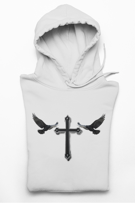Guided by Grace – Cross & Crows Women’s Hoodie