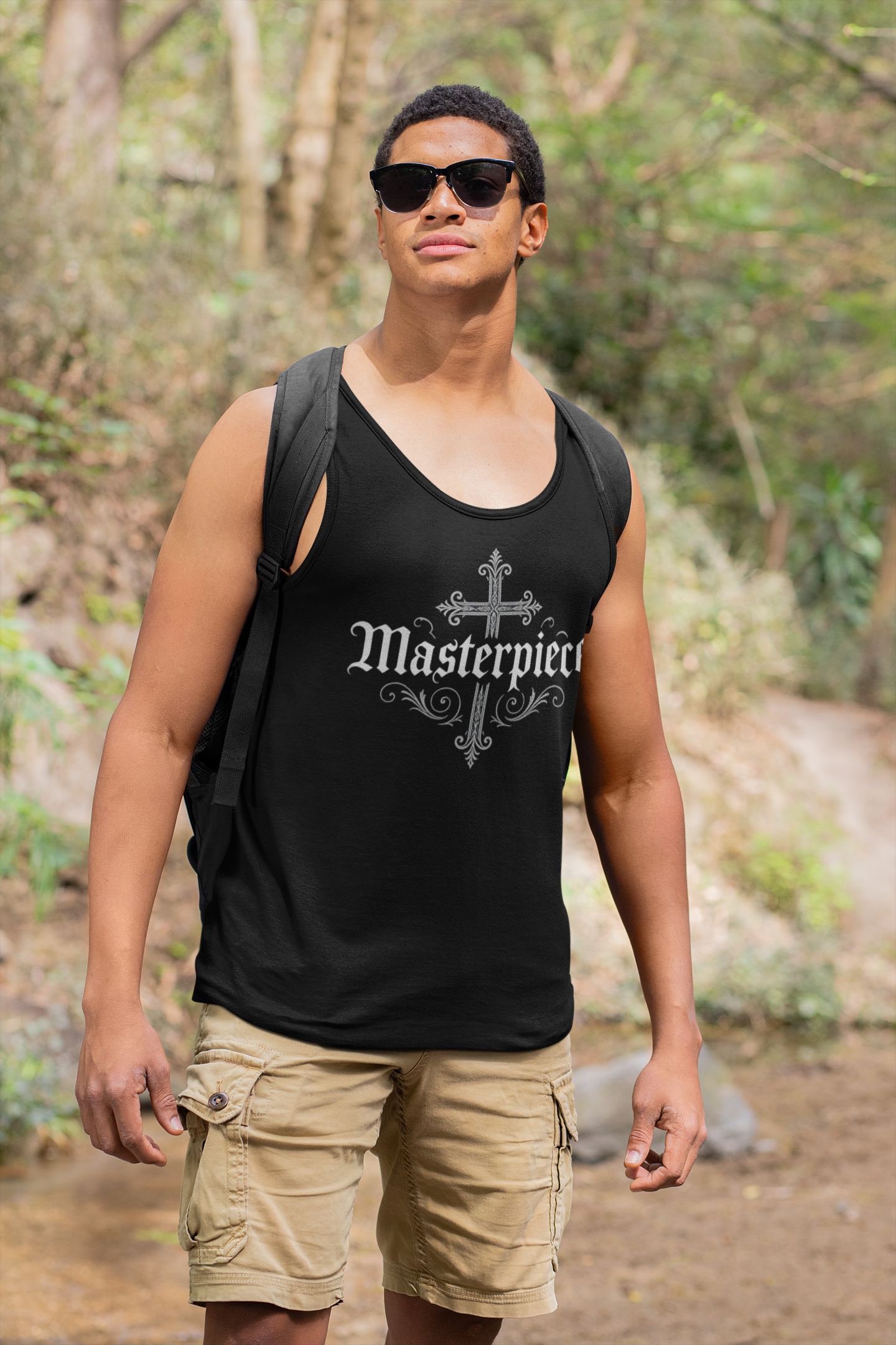 Divine Masterpiece Men’s Tank Top – Scripture Inspired Apparel