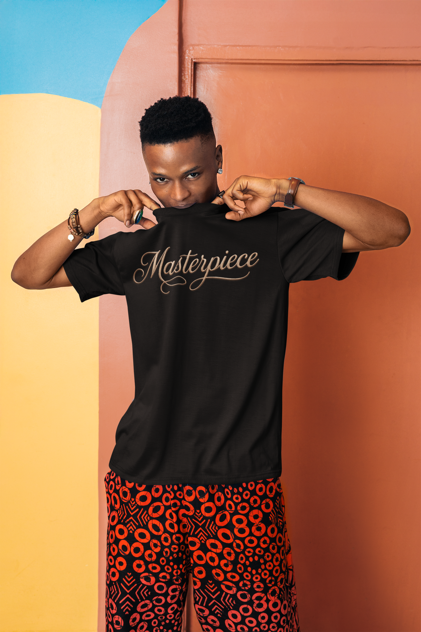 Masterpiece Signature Men’s T-Shirt – Inspirational Christian Design