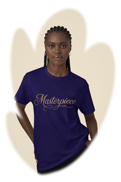 Masterpiece Signature Women’s T-Shirt (Dark Colours) – Inspirational Christian Faith Apparel