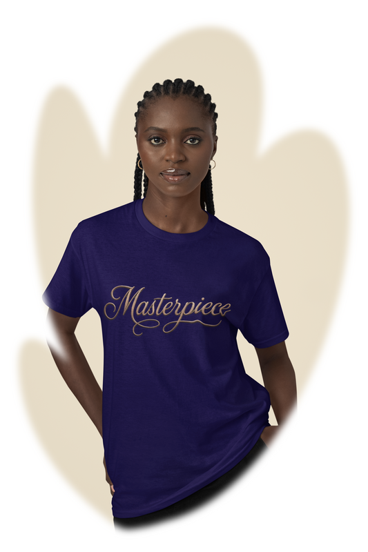 Masterpiece Signature Women’s T-Shirt (Dark Colours) – Inspirational Christian Faith Apparel