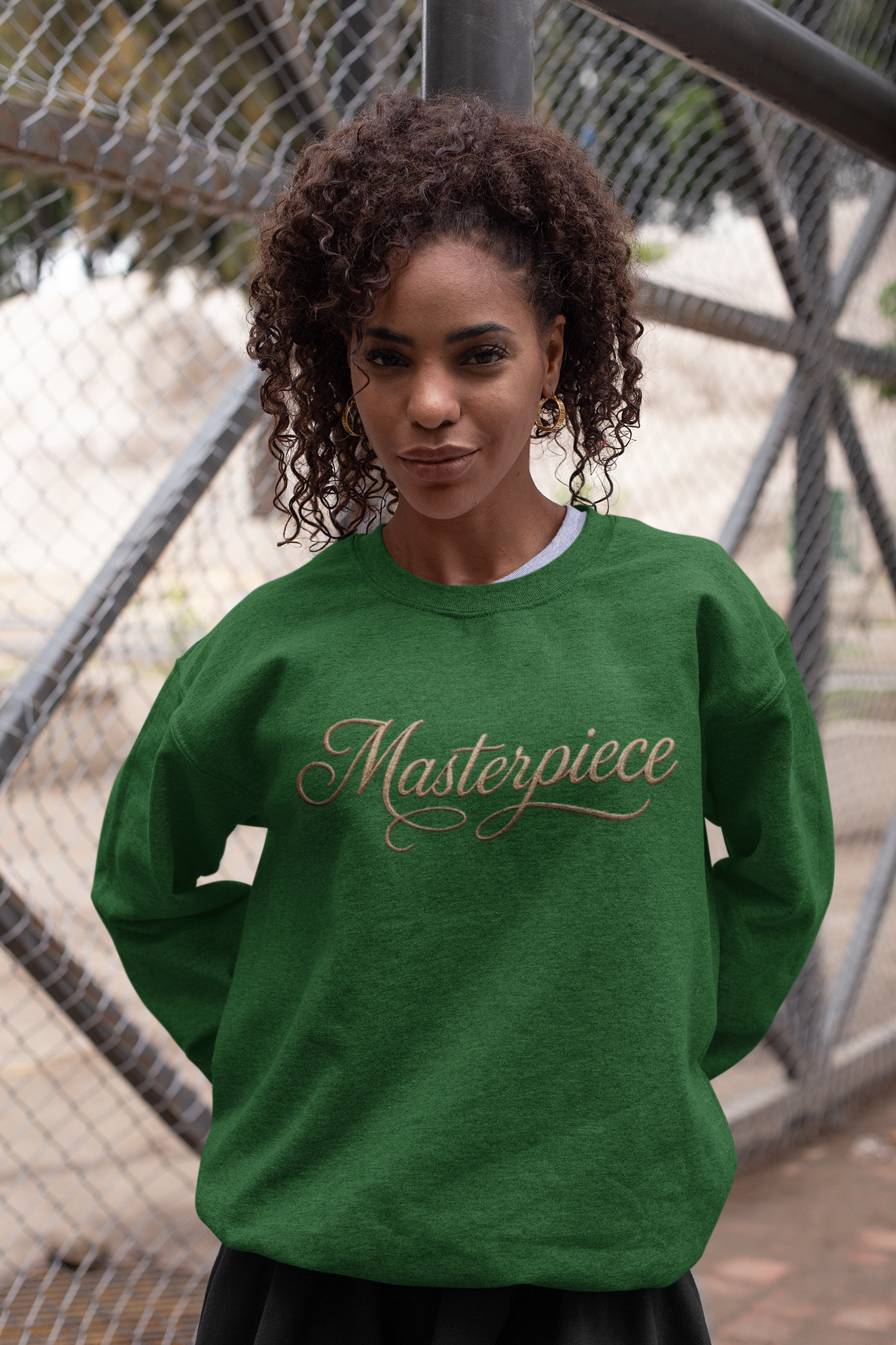 Masterpiece Signature Women’s Sweater – Inspirational Christian Faith Apparel