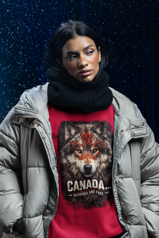 War Paint – Canada: Glorious and Free Women's Sweatshirt