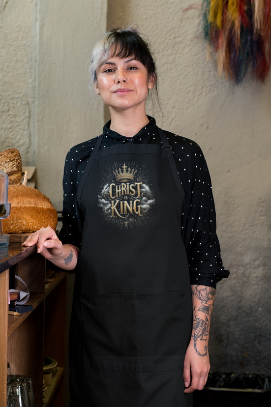Christ is King Kitchen Apron