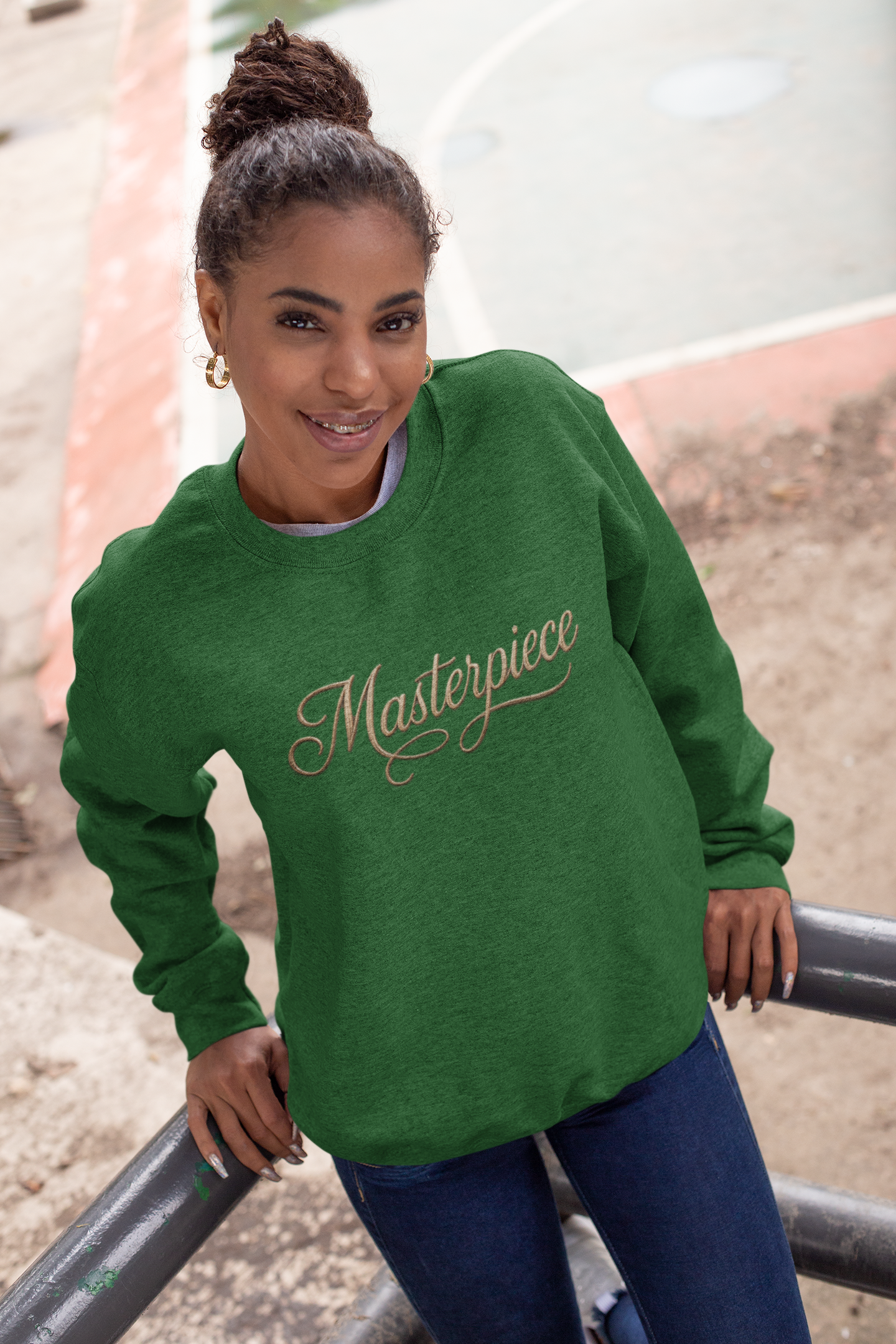 Masterpiece Signature Women’s Sweater – Inspirational Christian Faith Apparel
