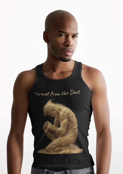 Formed from the Dust (Light Lettering) | Men’s Christian Tank Top