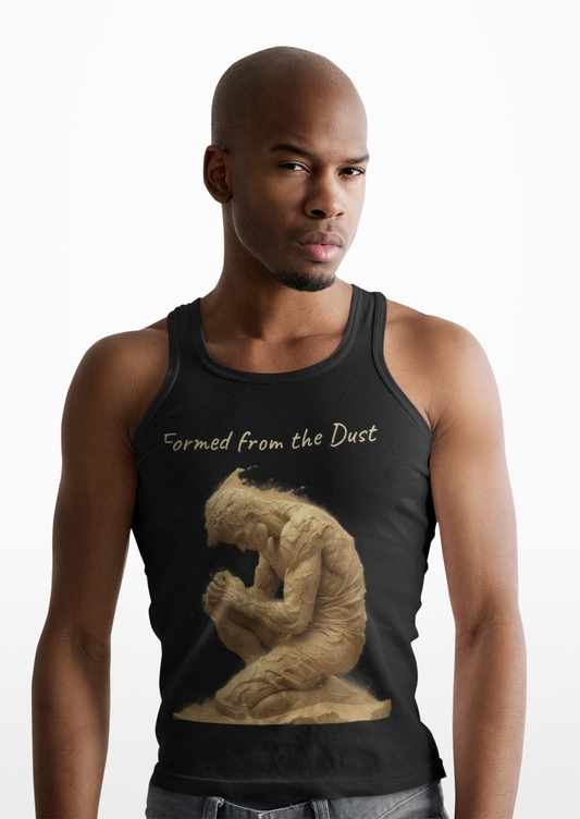 Formed from the Dust (Light Lettering) | Men’s Christian Tank Top