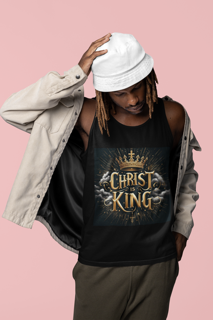 Christ is King - Men's Christian Tank Top