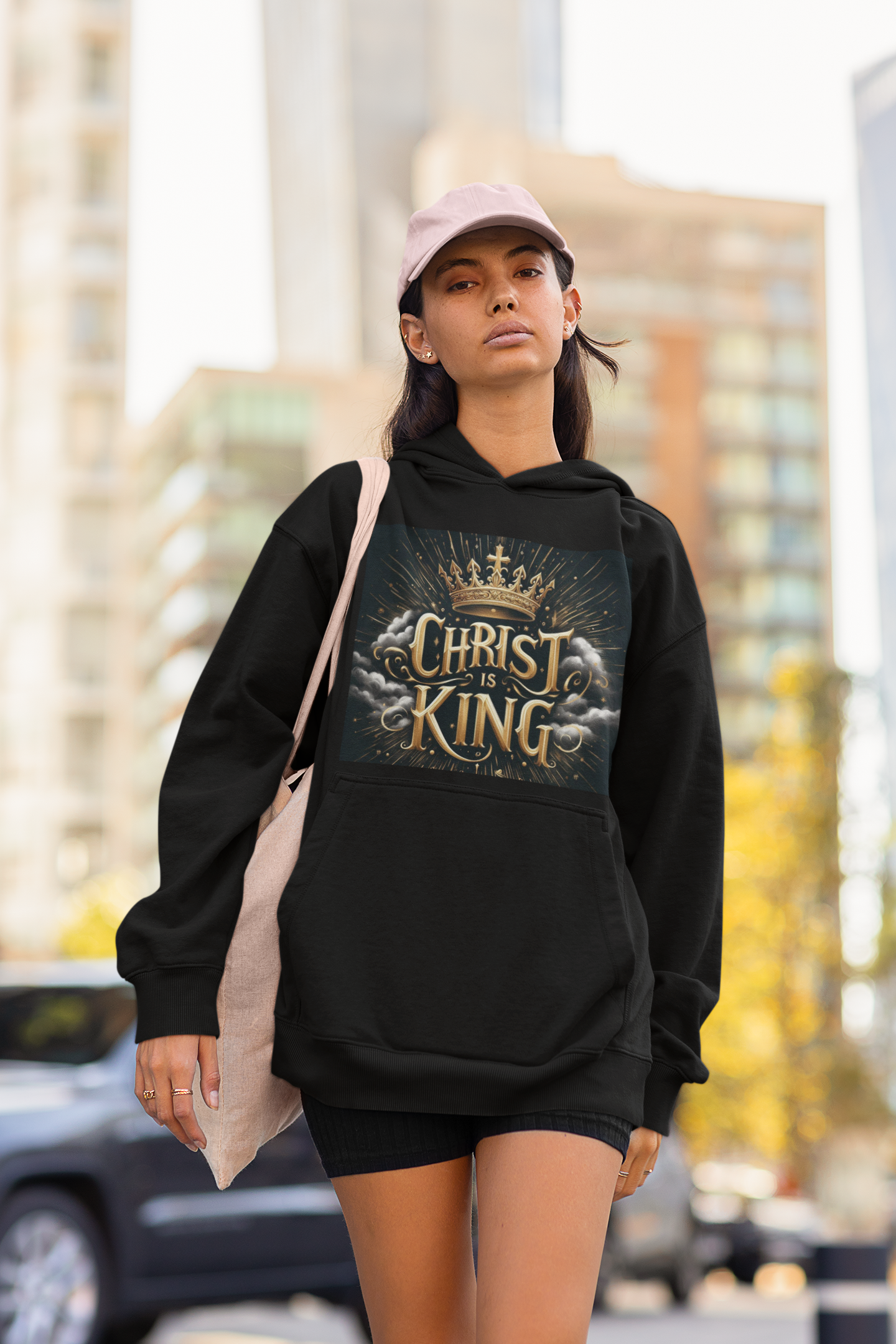 Christ is King Women's Christian Hoodie