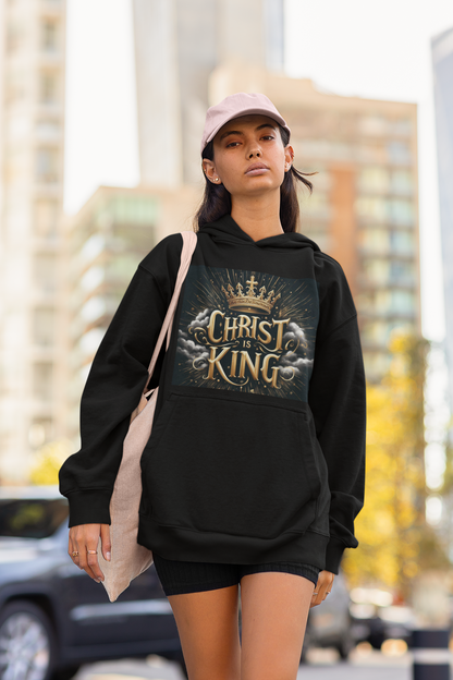 Christ is King Women's Christian Hoodie