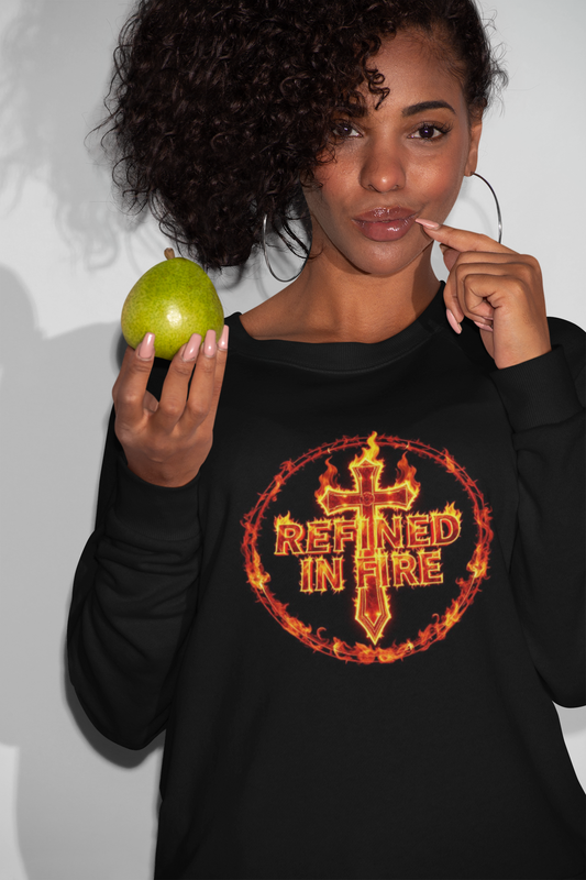 Refined in Fire (Inferno Ed) - Women's Christian Sweatshirt