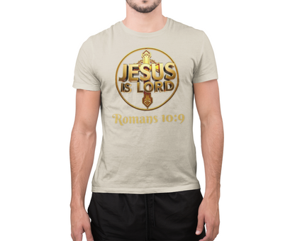 Jesus Is Lord & He Is Risen - Men’s Christian T-Shirt