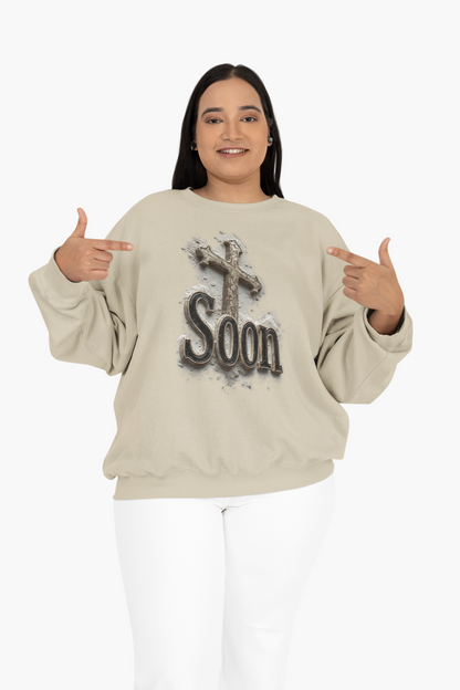 Soon: Behold I Come – Women’s Christian Sweatshirt