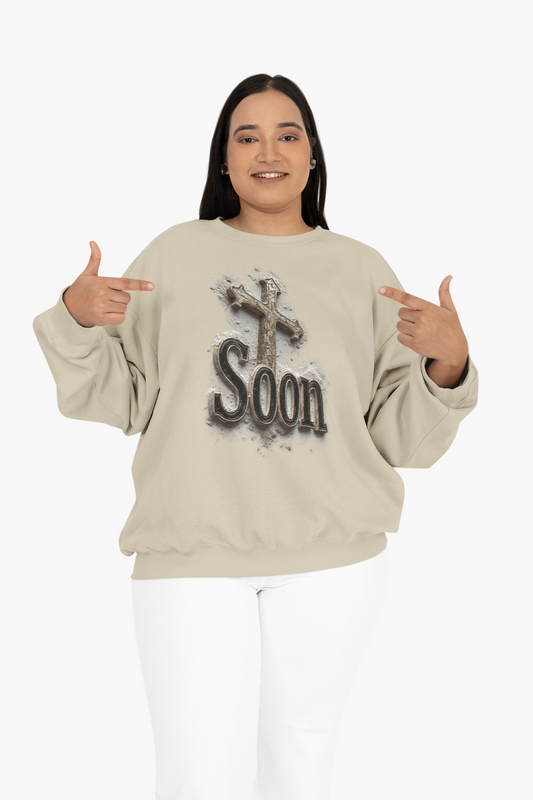 Soon: Behold I Come – Women’s Christian Sweatshirt