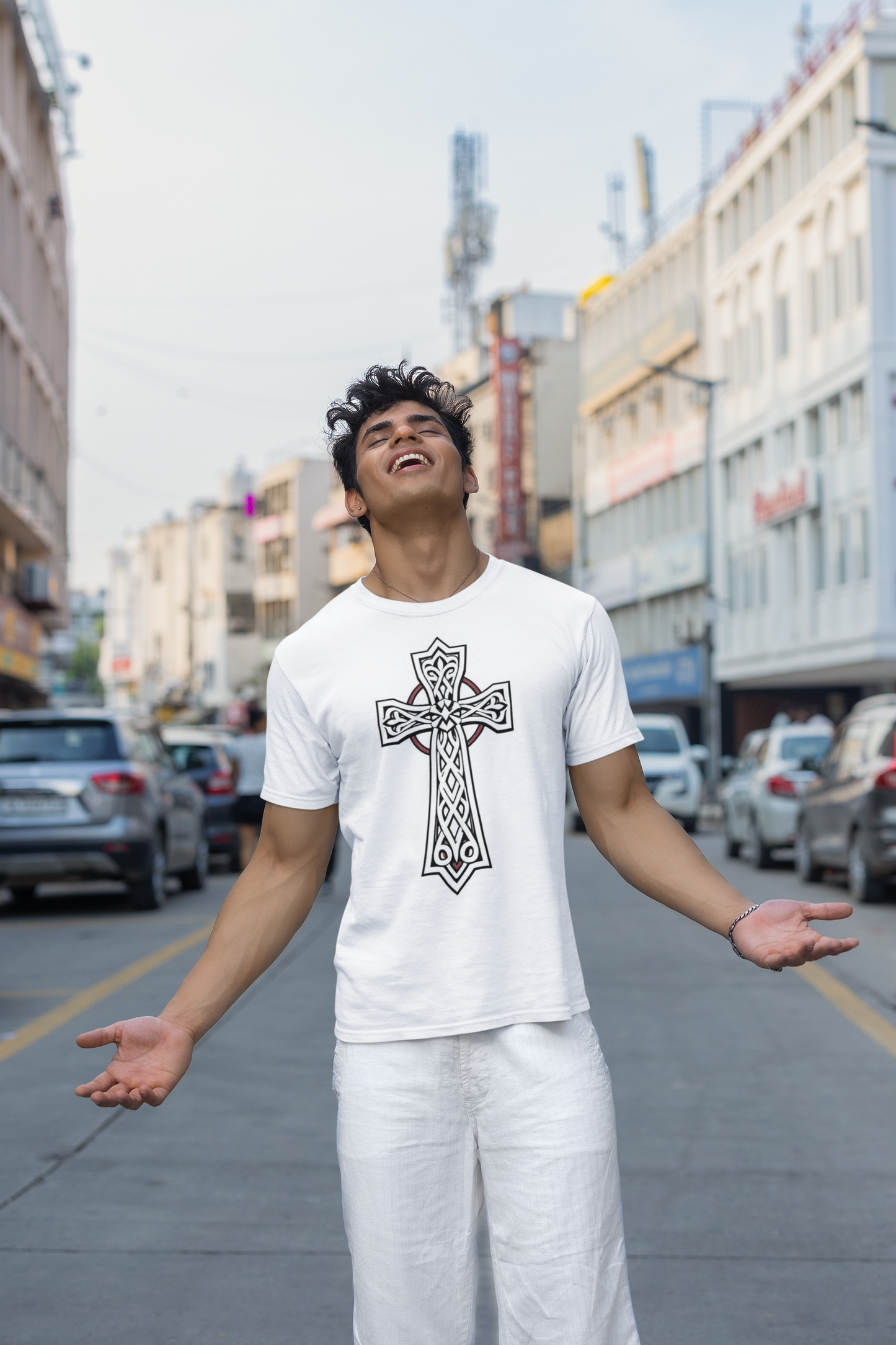 Celtic Faith - Men's Christian T-Shirt