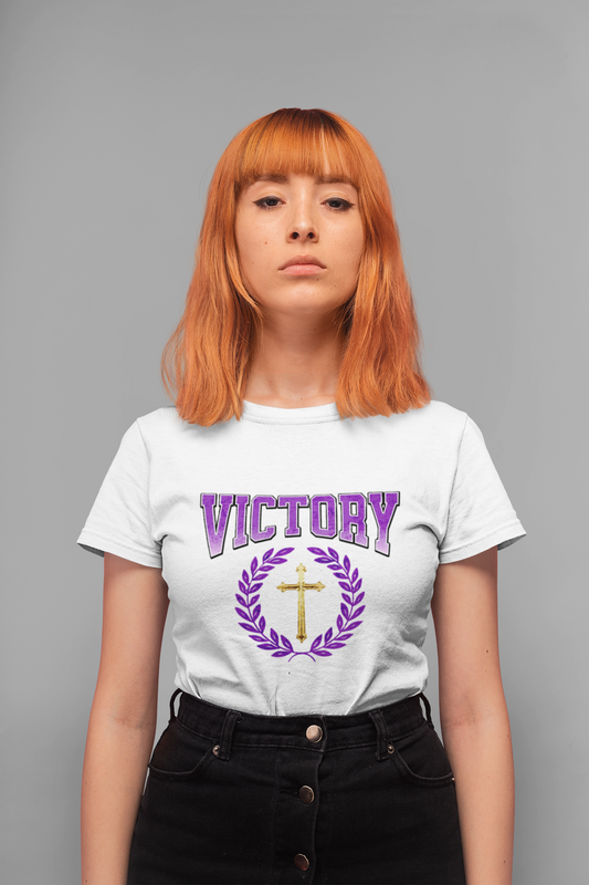 Victory in Christ - Women’s Tee