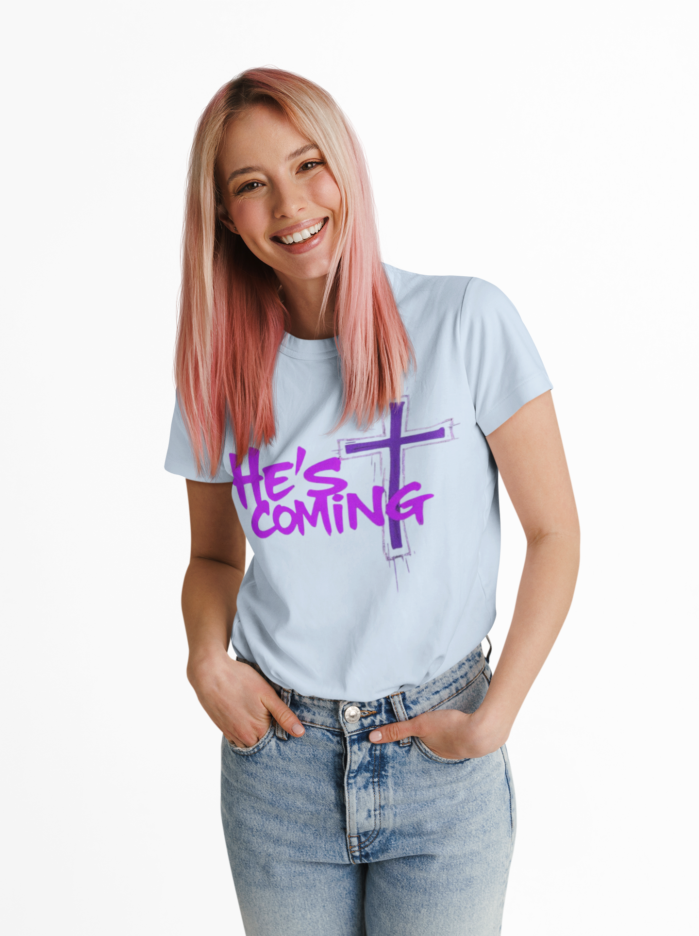 He’s Coming - Bold Christian T-Shirt
