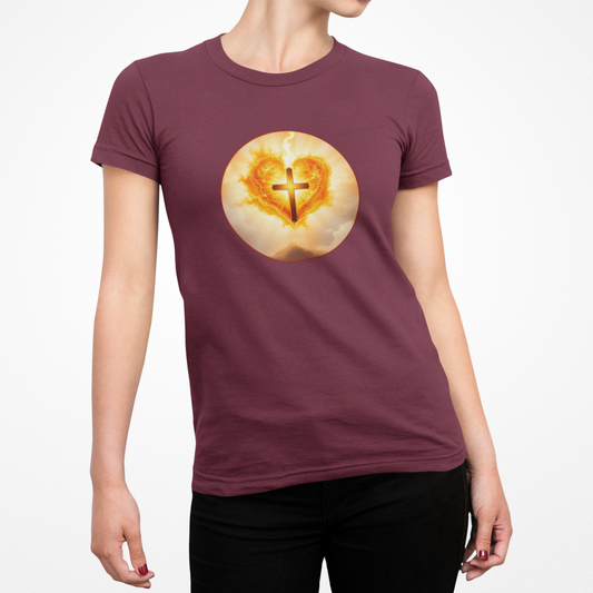 Sacred Heart Tee - Women's Christian Apparel