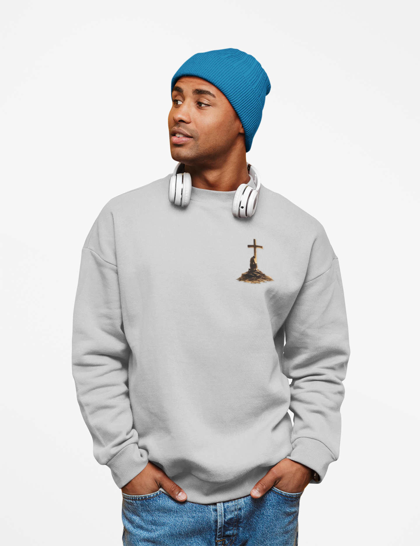 Humble Servant - Christian Men's Sweatshirt