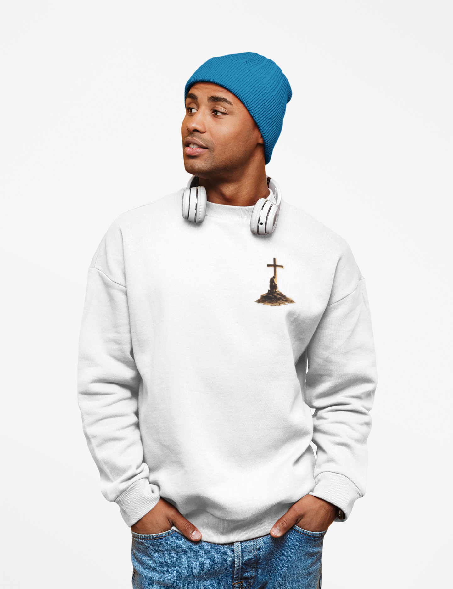 Humble Servant - Christian Men's Sweatshirt