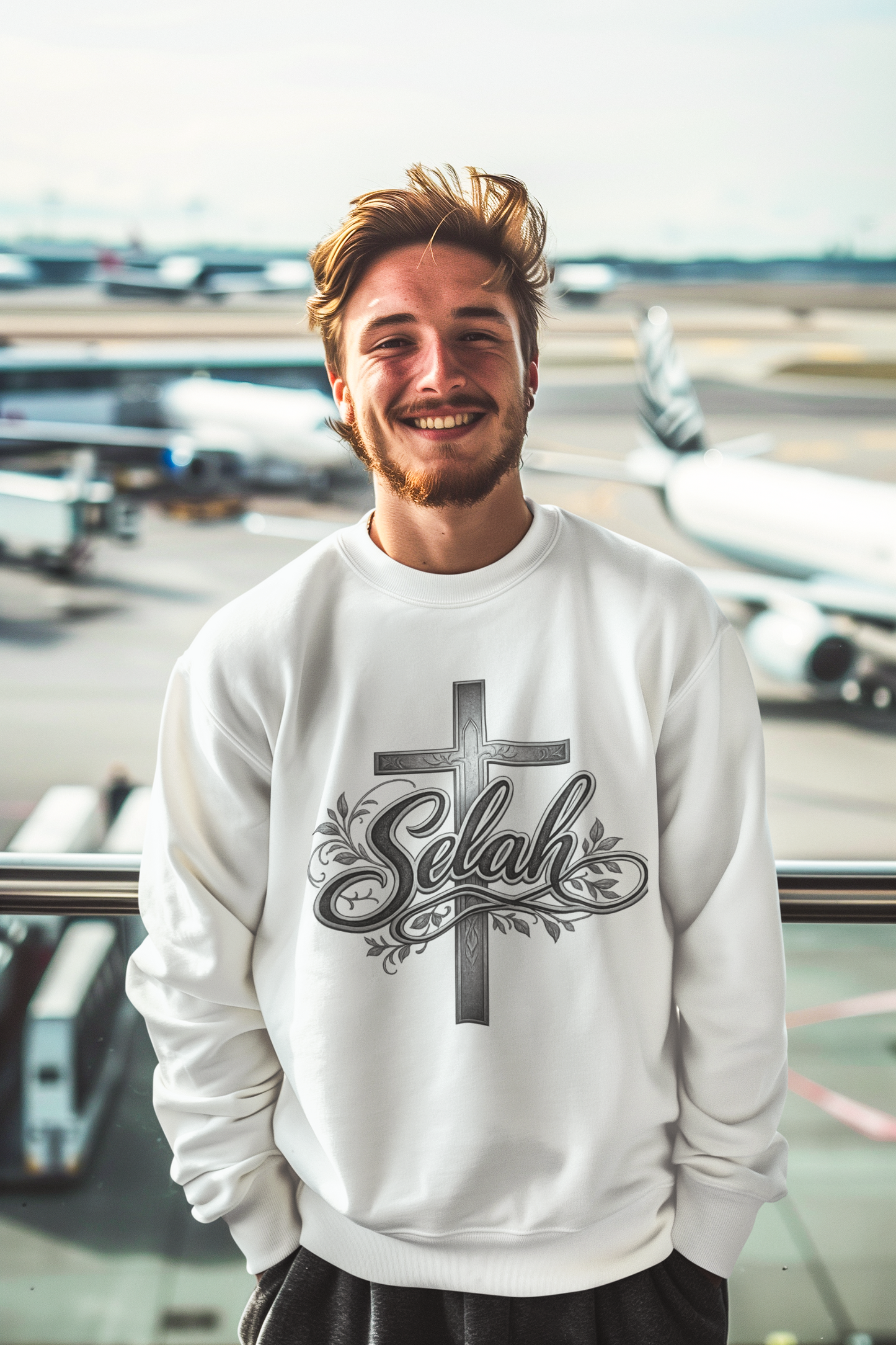 Selah - Men's Christian Crewneck Sweatshirt