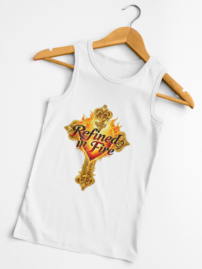 Refined in Fire - Men's Ornate Christian Tank Top