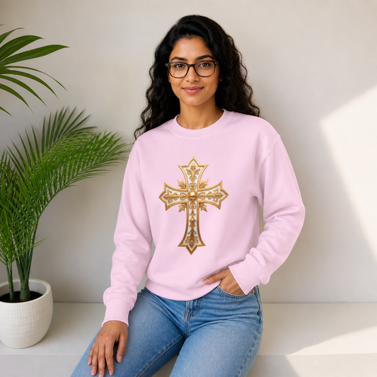 Sovereign Cross - Women's Christian Sweatshirt