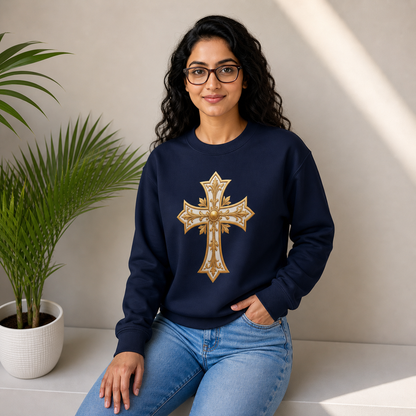 Sovereign Cross - Women's Christian Sweatshirt