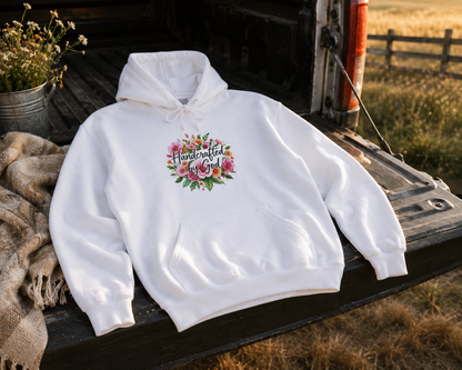 Handcrafted by God (Original) -Women's Christian Hoodie
