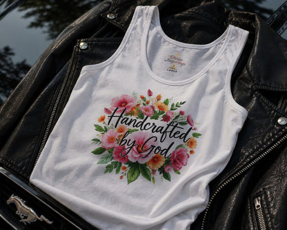 Handcrafted by God - Women’s Christian Tank Top