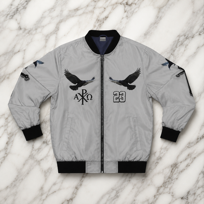 Eternal Watch – Men’s Bomber Jacket (Gray)