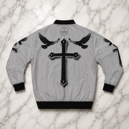 Eternal Watch – Men’s Bomber Jacket (Gray)
