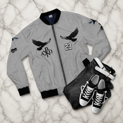 Eternal Watch – Men’s Bomber Jacket (Gray)