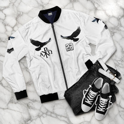 Faithful Guardians – Cross & Crows Men’s Bomber Jacket