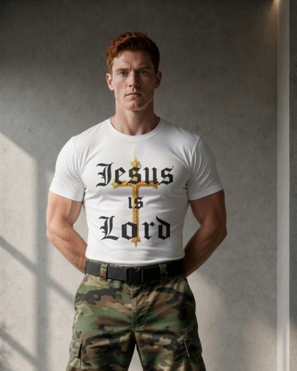 Jesus is Lord - Men's Christian T-Shirt