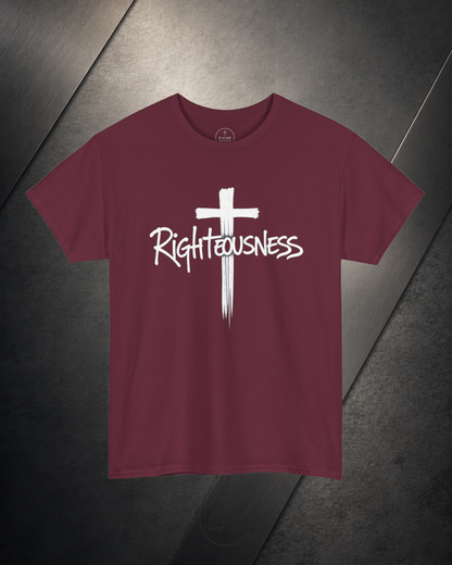 Righteousness - Christian Women's T-Shirt (White Lettering)